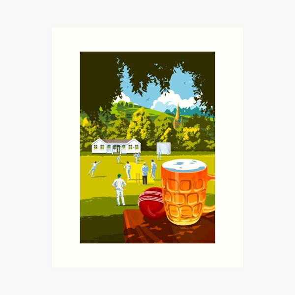 Item preview, Village Cricket designed and sold by smillership.