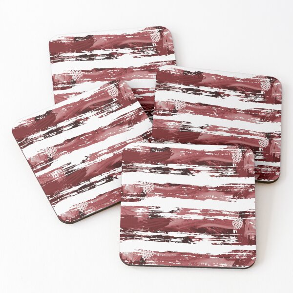 Item preview, Acrylic Stripped Brush Strokes Collage Patterned designed and sold by Designs By YL.
