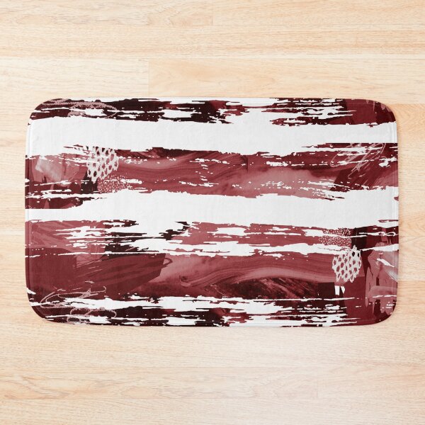 Item preview, Acrylic Stripped Brush Strokes Collage Patterned designed and sold by Designs By YL.