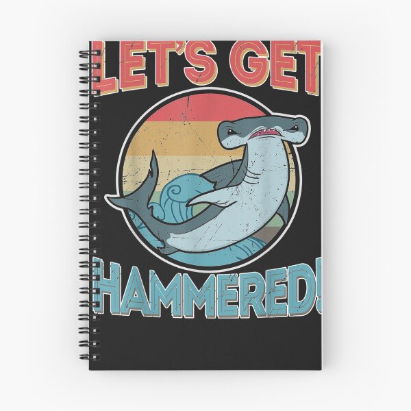 Item preview, Hammerhead Funny Shark Gifts Lets Get Hammered designed and sold by CedricJohns.