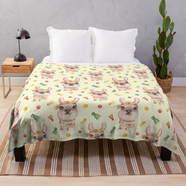 Item preview, Cute LIamas pattern designed and sold by Found Dream.