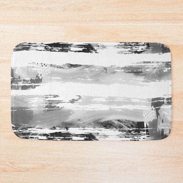 Item preview, Acrylic Stripped Brush Strokes Collage Patterned designed and sold by Designs By YL.