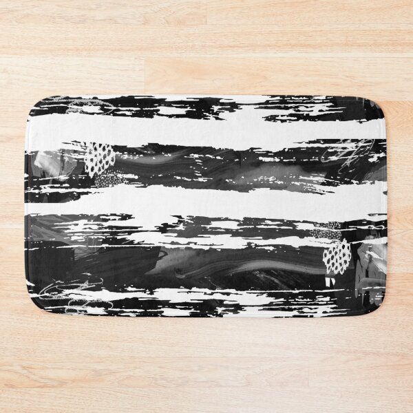 Item preview, Acrylic Stripped Brush Strokes Collage Patterned designed and sold by Designs By YL.