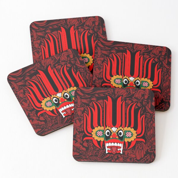 Item preview, Sri Lanka Traditional Demon Devil Dancing Mask designed and sold by SLGreenArrow.