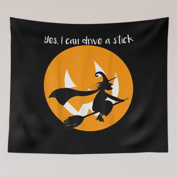 Item preview,  Drive Stick Broomstick Halloween designed and sold by luisweber.