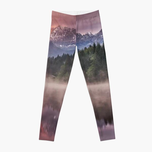 Sunrise At The Lake Leggings