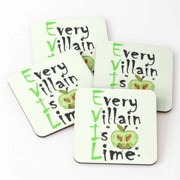 Item preview, Every Villain Is Lime - EVIL (Light) designed and sold by the-krisney-way.