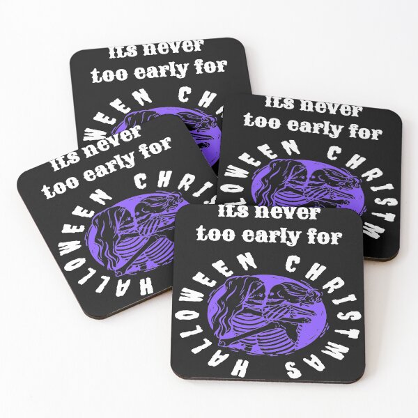 Item preview, its never too early for halloween christmas designed and sold by funnyhalloween.