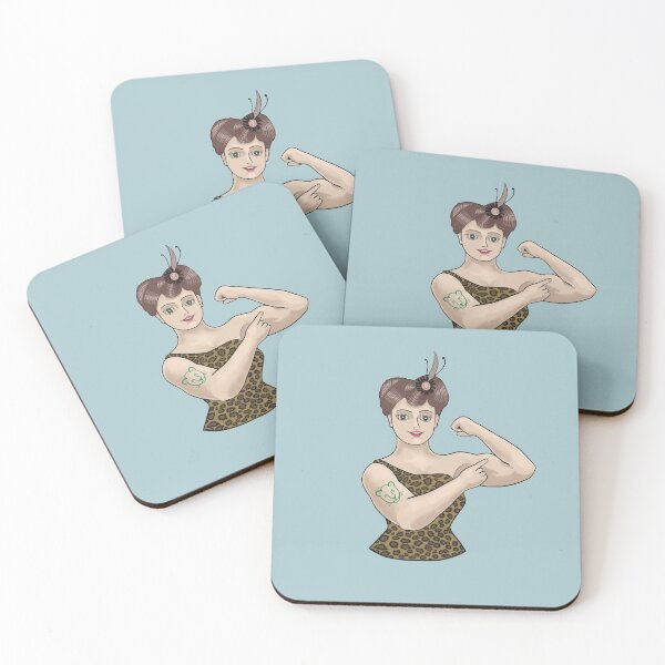 Item preview, Strongwoman designed and sold by PatchPimpernel.