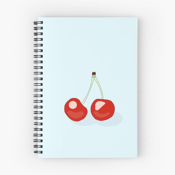 Item preview, Vector Cherries on Blue Background designed and sold by TemptedBlaze.