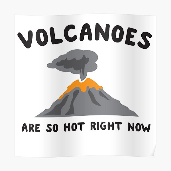 Natural Disaster Posters Redbubble - roblox flood escape 2 volcano