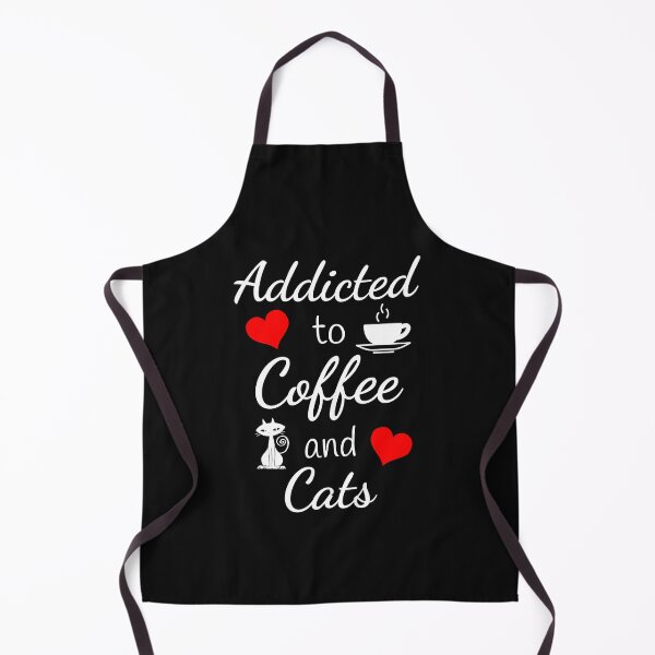 Item preview, Coffee Cat Lover Addicted To Coffee designed and sold by JinkerCreations.
