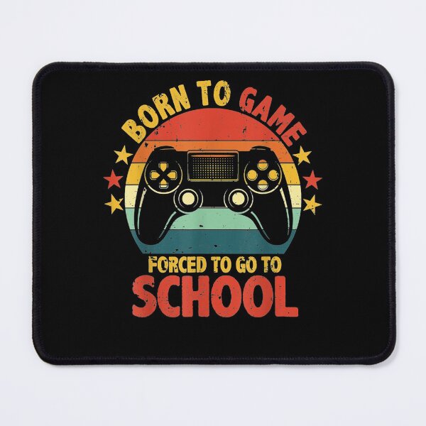 Item preview,  Born Game Forced School Retro Gamer Gaming designed and sold by luisweber.
