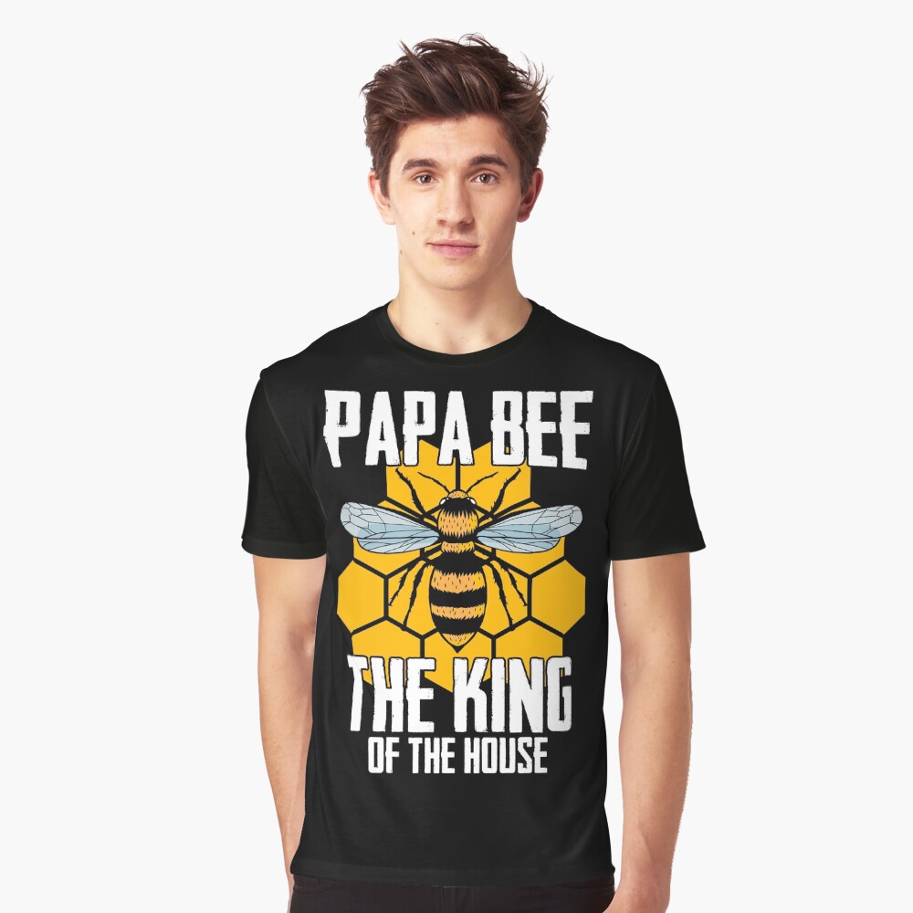 Papa Bee The King Of The House Honey Bee Lovers Beekeeping Poster for Sale  by Nessshirts