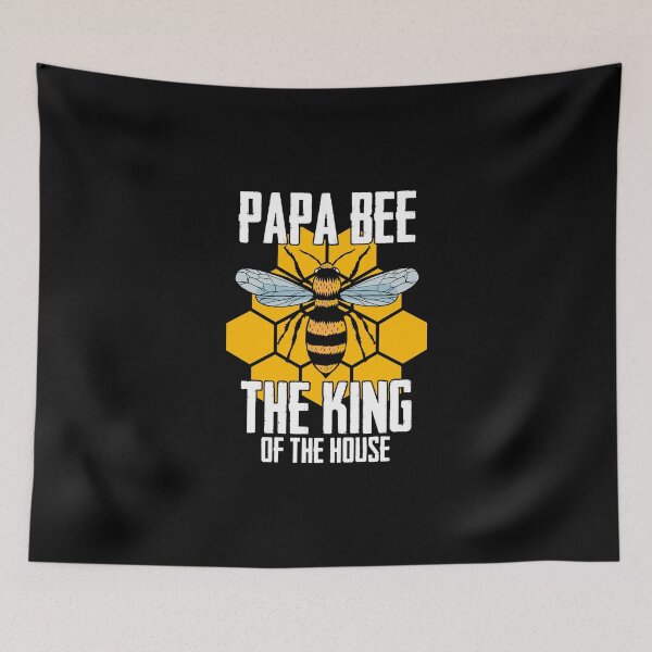 Item preview, Papa Bee The King Of The House Honey Bee Lovers Beekeeping designed and sold by Nessshirts.