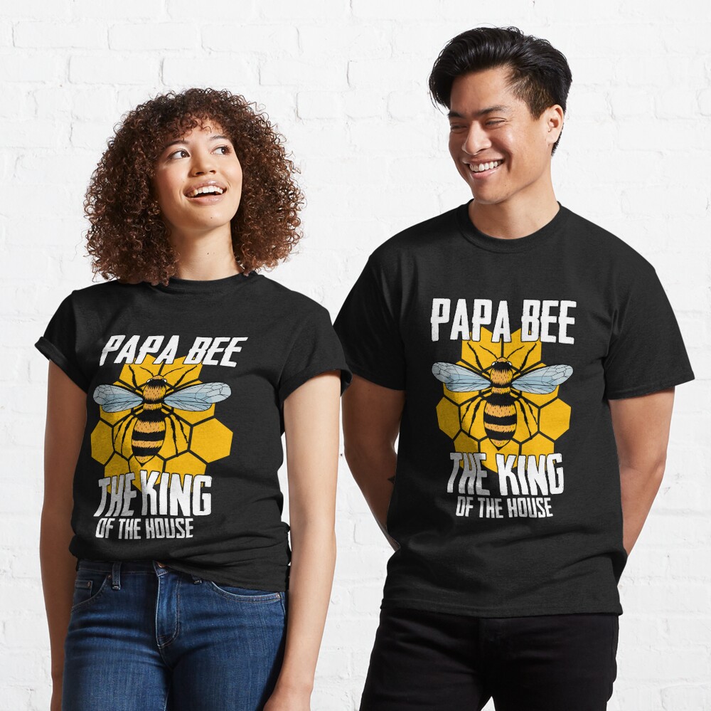 Papa Bee The King Of The House Honey Bee Lovers Beekeeping Poster for Sale  by Nessshirts