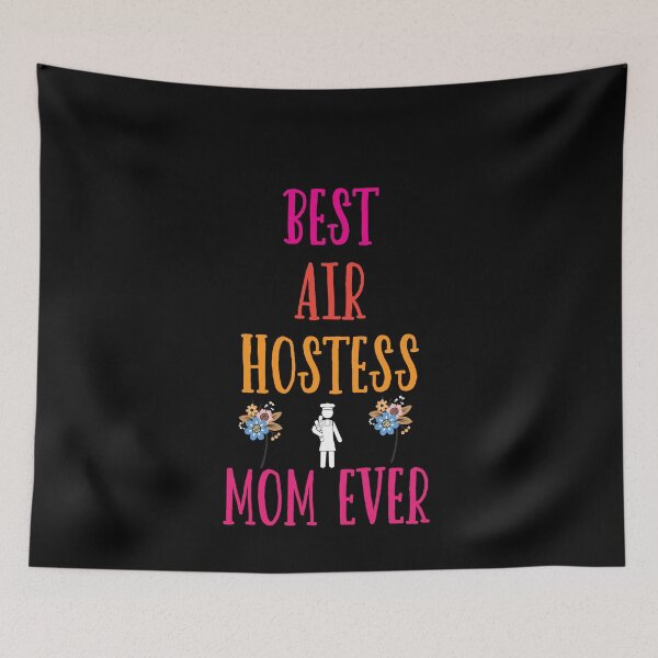 Item preview, Best Air Hostess Mom Every Funny Flight Attendants Flying Aviation designed and sold by patroart.