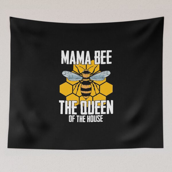 Item preview, Mama Bee The Queen Of The House Honey Bee Lovers designed and sold by Nessshirts.