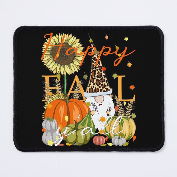 Item preview, Happy Fall Y'All Gnome Leopard Pumpkin Autumn Thanksgiving designed and sold by r-silver.