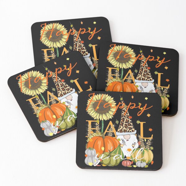 Item preview, Happy Fall Y'All Gnome Leopard Pumpkin Autumn Thanksgiving designed and sold by r-silver.