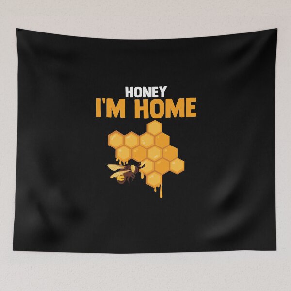 Item preview, Honey I'm Home Bumblebees Honey Bee Lovers Raising Bees designed and sold by Nessshirts.