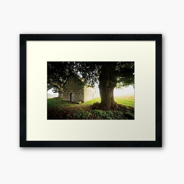 The Old Church Framed Art Print