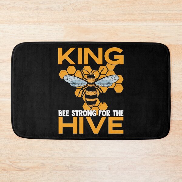 Item preview, King Bee Strong For The Hive Bumblebees Honeycombs designed and sold by Nessshirts.