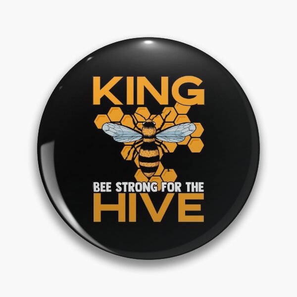 Item preview, King Bee Strong For The Hive Bumblebees Honeycombs designed and sold by Nessshirts.