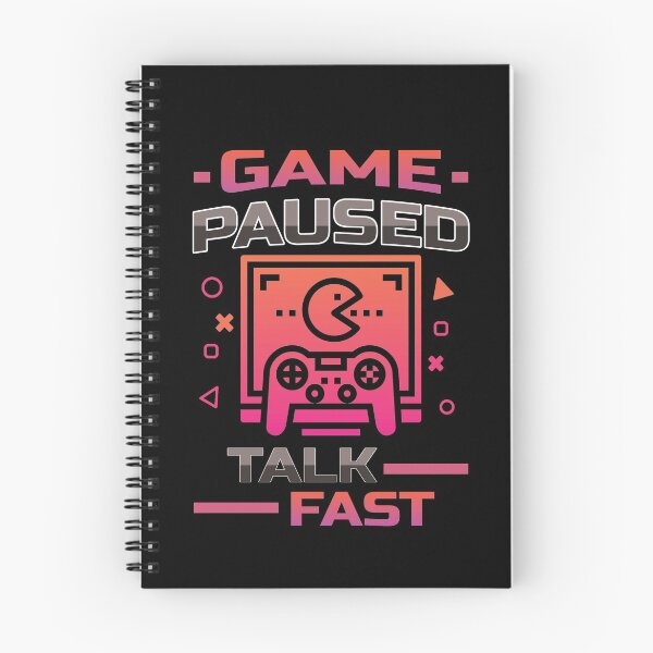 Item preview, Game Paused Talk Fast  designed and sold by imaargo.