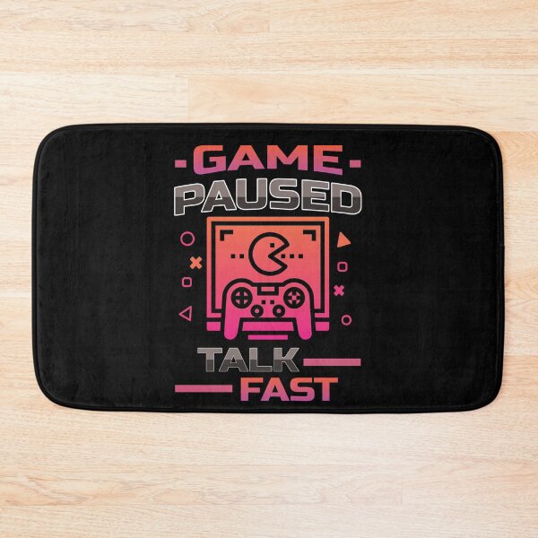 Item preview, Game Paused Talk Fast  designed and sold by imaargo.
