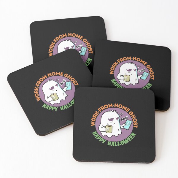 Item preview, Work-From-Home Ghost | Halloween Boo! designed and sold by BoldTigerDesign.
