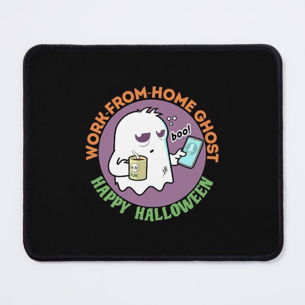 Item preview, Work-From-Home Ghost | Halloween Boo! designed and sold by BoldTigerDesign.