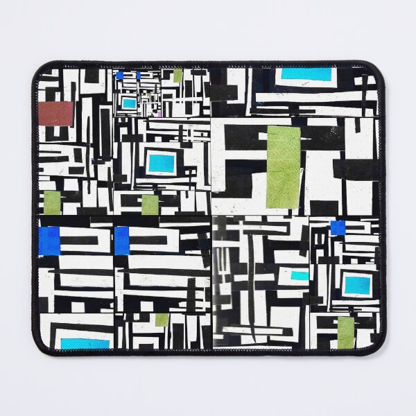 Item preview, Block Collage- Cool Colors designed and sold by Designs By YL.