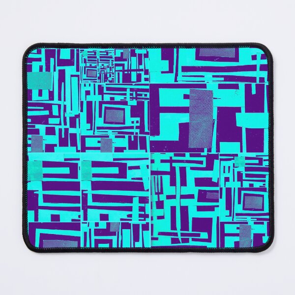 Item preview, Block Collage- Teal designed and sold by Designs By YL.