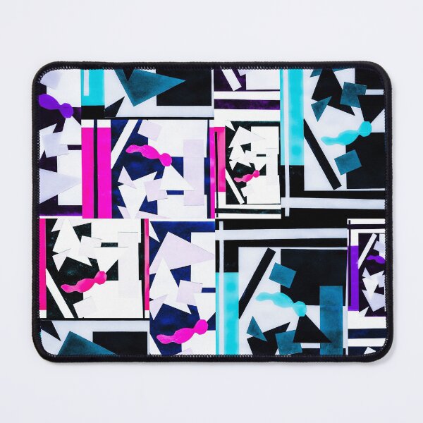 Item preview, Geometric Shapes Collage Art designed and sold by Designs By YL.