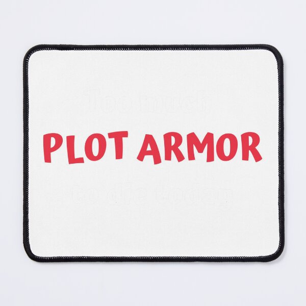 Item preview, Anime Protagonist Plot Armor Humor designed and sold by RareLoot19.