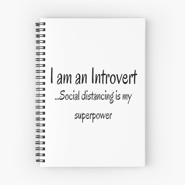 Item preview, Introvert Social Distancing is My Superpower designed and sold by JackLamel.