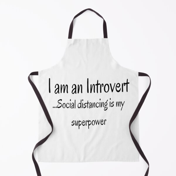 Item preview, Introvert Social Distancing is My Superpower designed and sold by JackLamel.