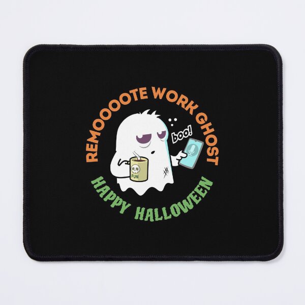 Item preview, Work-From-Home Ghost | Remooote Work Halloween Boo! designed and sold by BoldTigerDesign.