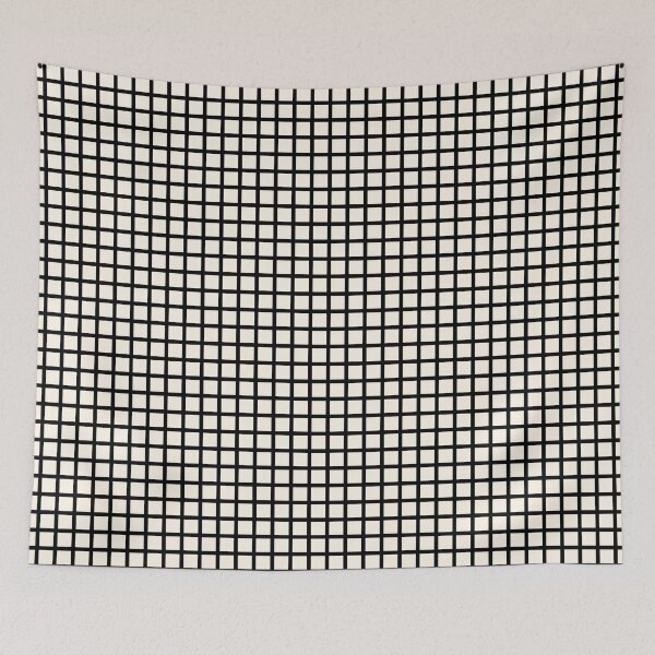 Item preview, Graph Check - Black & Cream designed and sold by SilverPegasus.