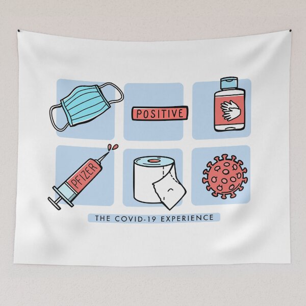 Item preview, The Covid-19 Experience designed and sold by Stickerat.