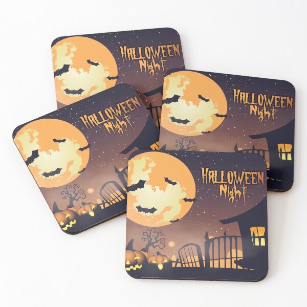 Item preview, Spooky pumpkins Halloween night III designed and sold by Kidzz.