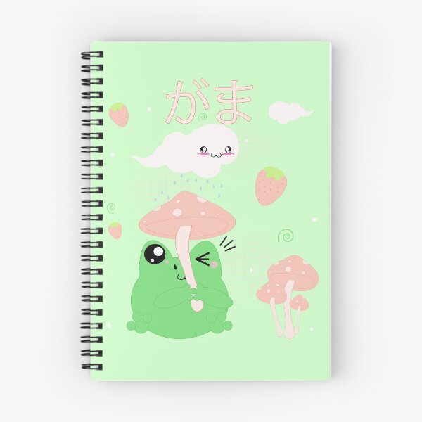 Item preview, Cottagecore Kawaii Frog Japanese Farmcore Aesthetic Pastel Frog designed and sold by VaporwaveAnime.
