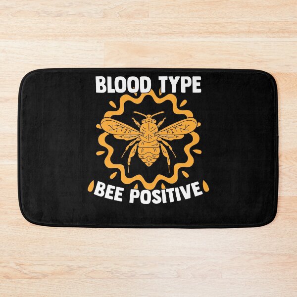 Item preview, Blood Type Bee Positive Beekeeping Apiculture Bee Farmer designed and sold by Nessshirts.