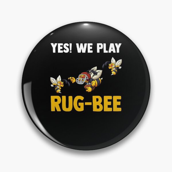 Item preview, Yes We Play Rug Bee Beekeeping Honeycombs Apiculture designed and sold by Nessshirts.