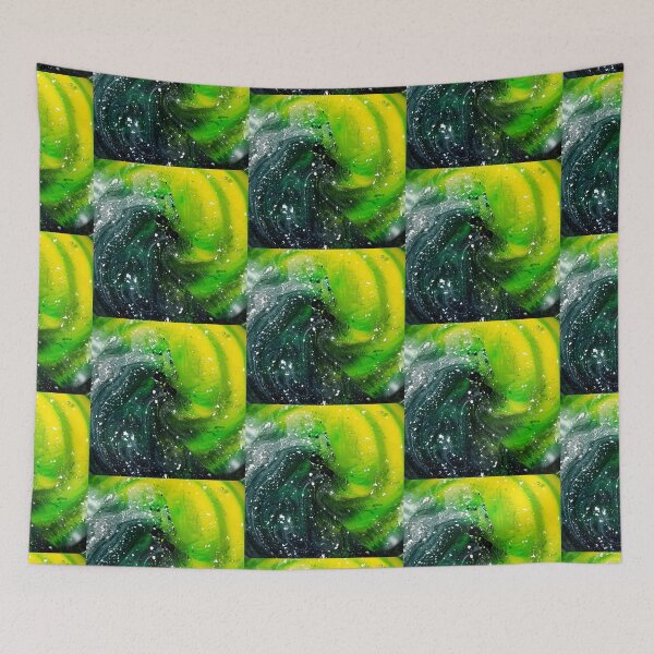 Item preview, Cosmic green swirl designed and sold by zchriswit.