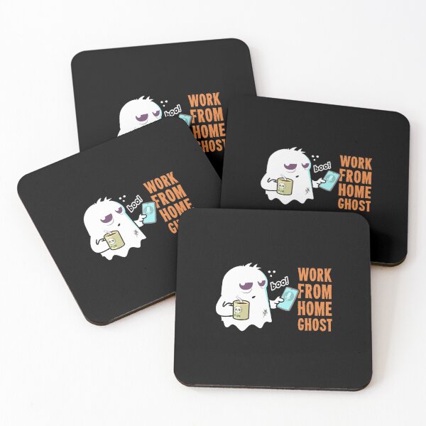 Item preview, Work-From-Home Ghost | Boo! designed and sold by BoldTigerDesign.