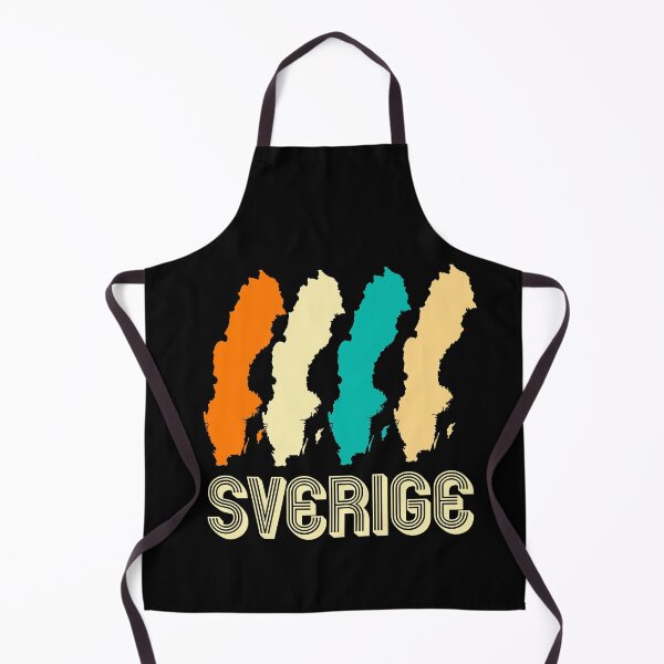 Artikelvorschau, Schweden Schwedisch Sverige Retro Landkarte entworfen und verkauft von Mila1946.