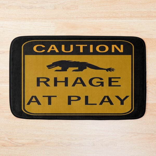 Item preview, Caution Rhage At Play designed and sold by Amanda Baez.
