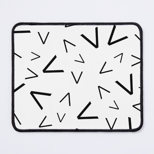 Graphic Spikes Pattern Mouse Pad